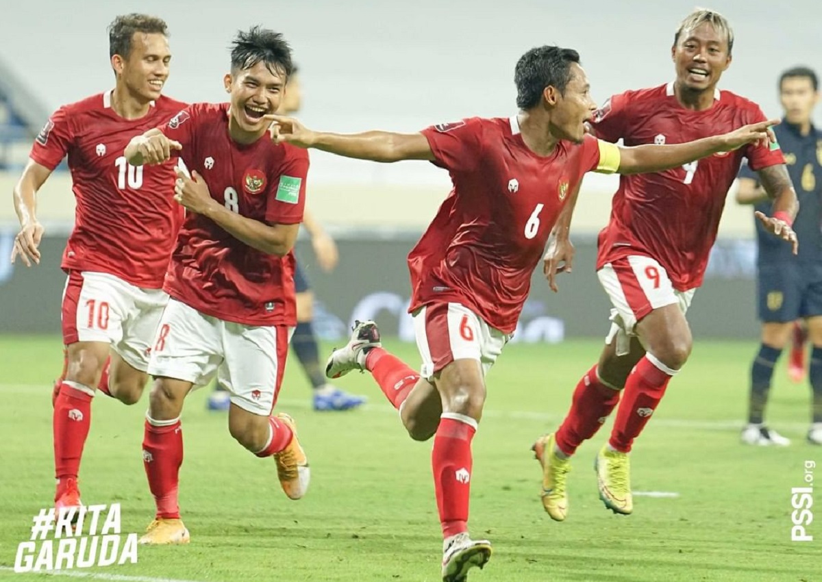 Evan Dimas selebrasi