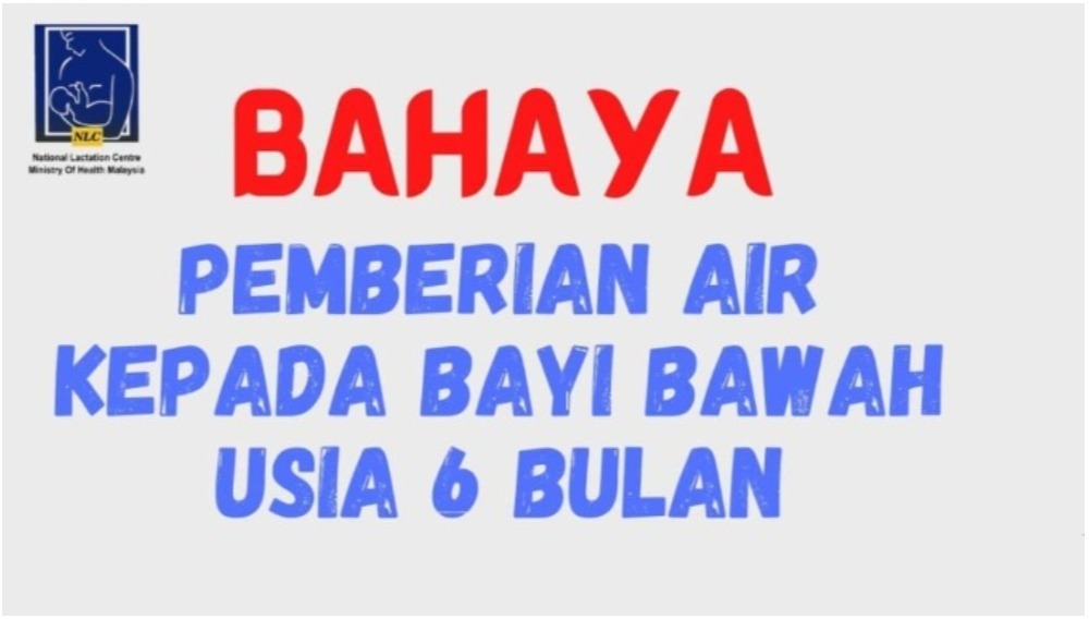 bahaya beri bayi minum air