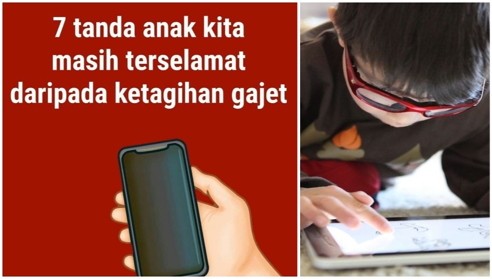 tanda ketagihan gajet