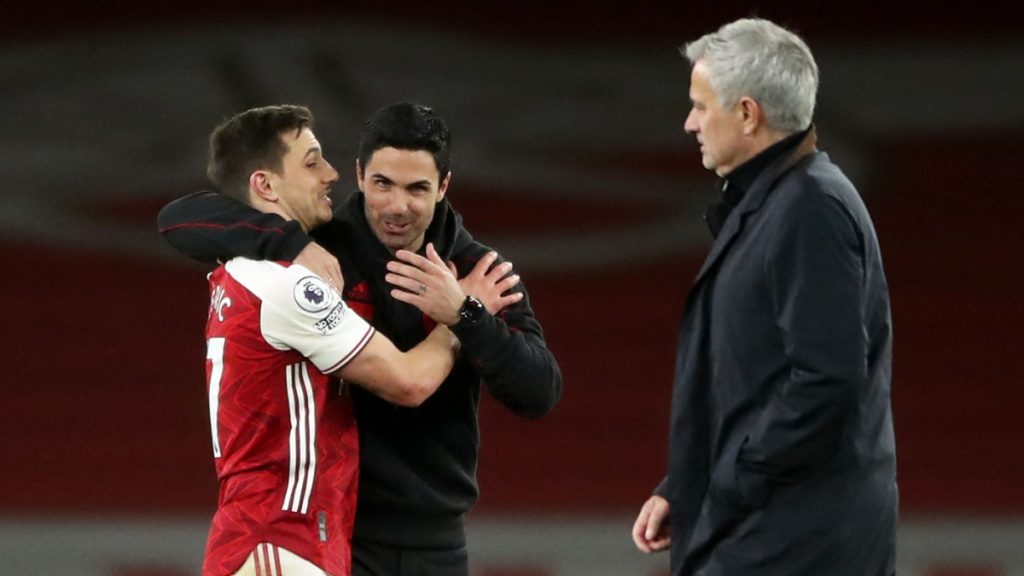 arteta-mourinho