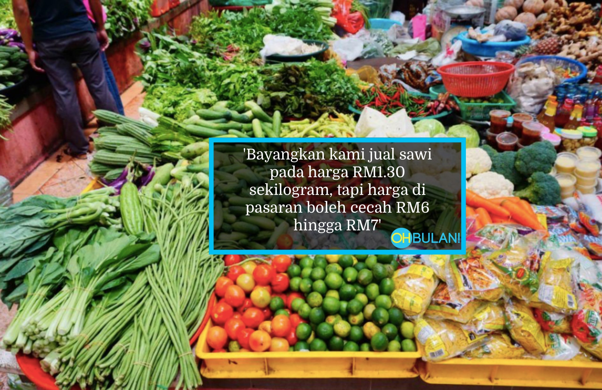 Pekebun Dakwa Harga Sayur Yang Dijual Borong Tidak Banyak Berubah, Ada Pihak Sengaja Ambil Kesempatan?