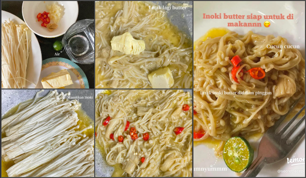 enoki butter