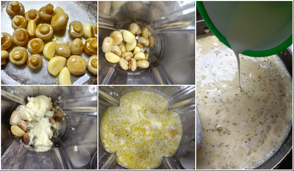 resepi mushroom soup