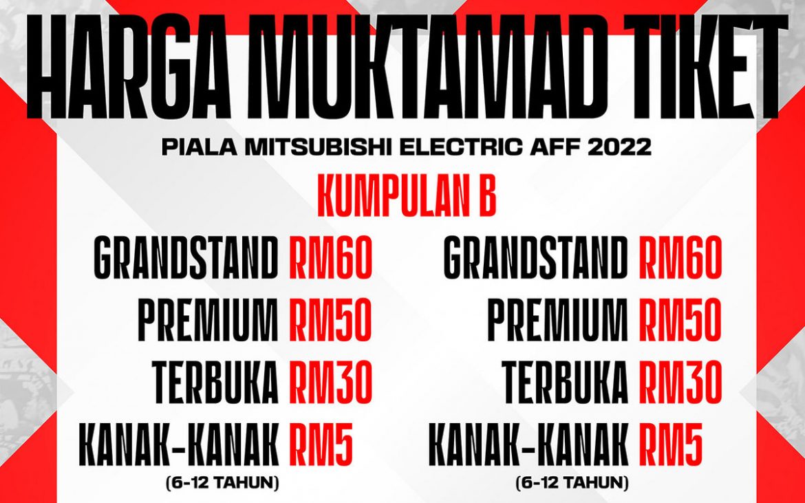 Tiket Piala AFF
