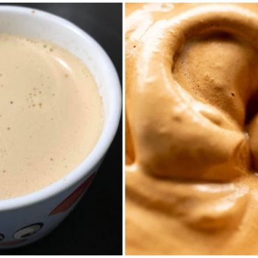 cara bancuh foam kopi