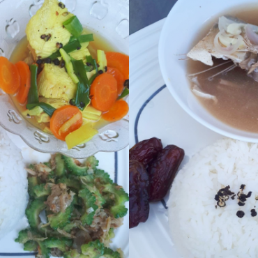 menu berpantang isteri