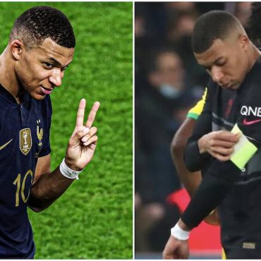 mbappe kapten perancis