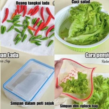 cara simpan cili