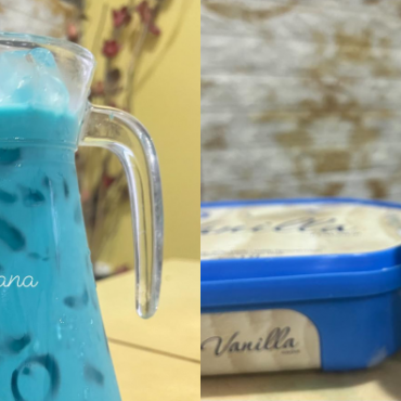 VANILLA BLUE AISKRIM