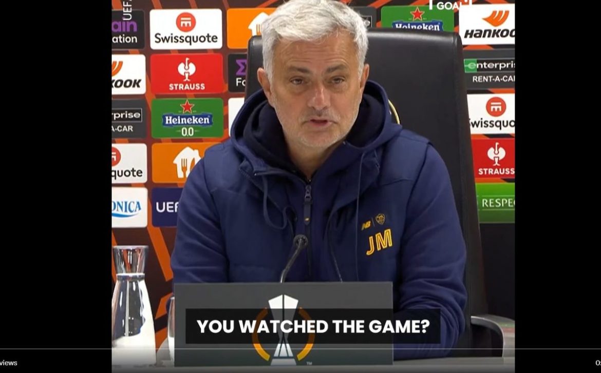 jose mourinho vs wartawan