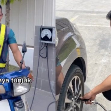tips isi angin tayar
