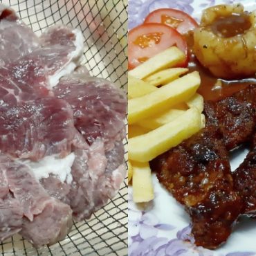 resepi beef steak homemade