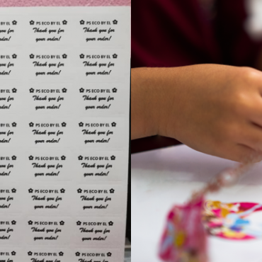 CARA BUAT STICKER NAMA 