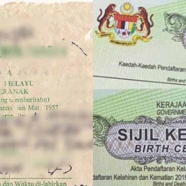 cara tukar surat beranak