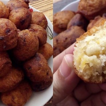 cekodok pisang rangup