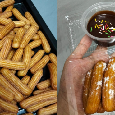 cara buat churros