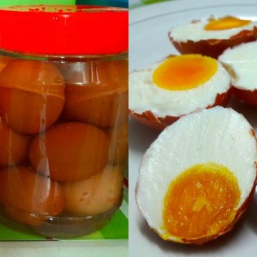telur masin