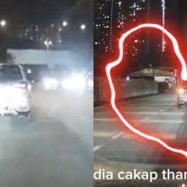 kereta terlupa buka lampu