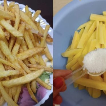 cara buat kentang goreng