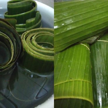 Cara simpan daun pisang