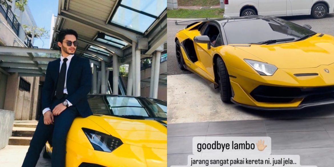 Aeril Zafrel jual Lamborghini dan sebahagian hasil jualan disalurkan ke badan amal Palestin