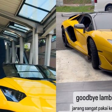 Aeril Zafrel jual Lamborghini dan sebahagian hasil jualan disalurkan ke badan amal Palestin