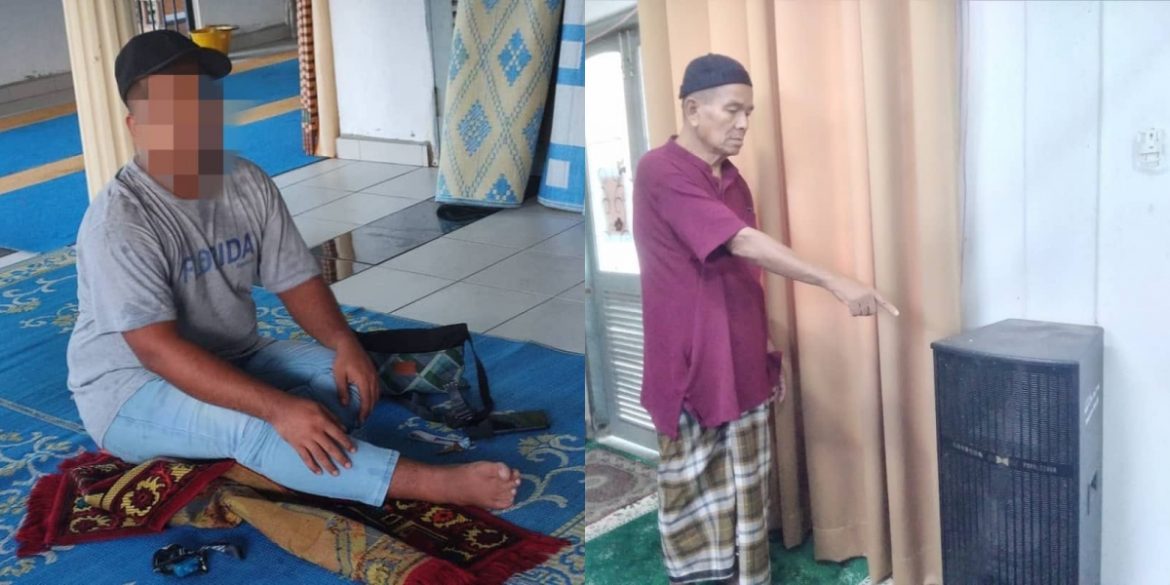 Lelaki kena cekup sebelum sempat curi pembesar suara di masjid kelantan