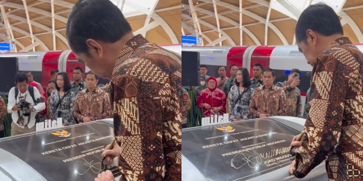 Tandatangan Jokowi