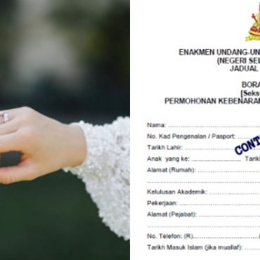 permohonan kebenaran berkahwin