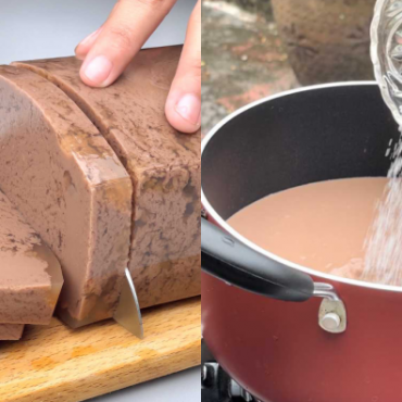 PUDING COKLAT