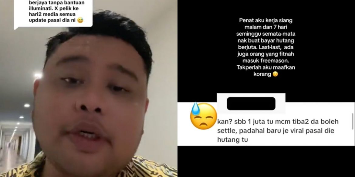 Ariff Peter nafi dakwaan netizen jual jiwa untuk selesaikan hutang RM1.2 juta
