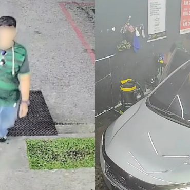 Pengganggur ditahan curi kereta Honda dari pusat cucian kenderaan.