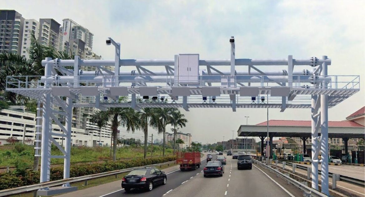 Plaza tol tanpa palang bakal mula diuji pada tahun hadapan.