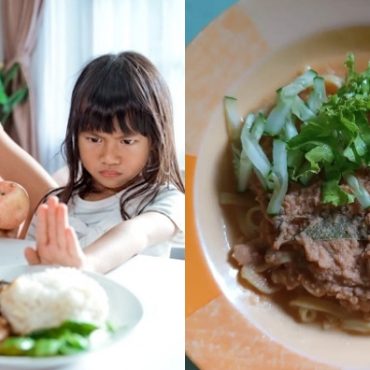 anak tak nak makan