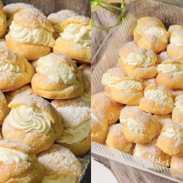 cara buat cream puff