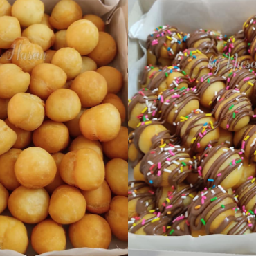 RESEPI DONUT BALL SIMPLE