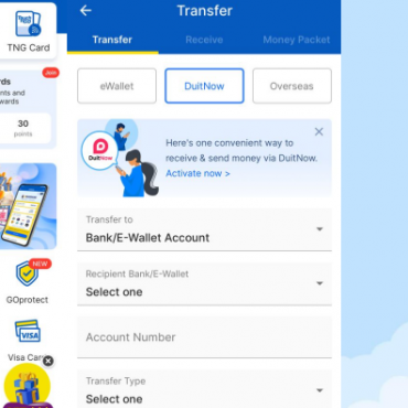 Cara Transfer Duit E-Wallet