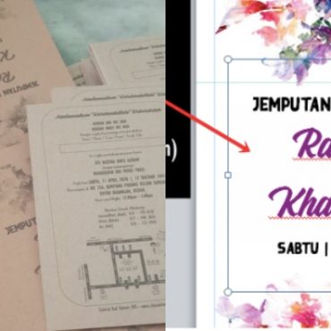 template kad kahwin
