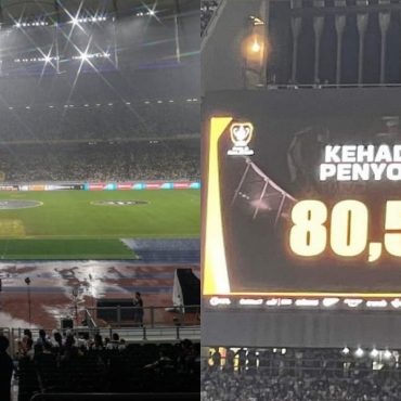 Jumlah Penonton Final Piala Malaysia 2023 Atasi Konsert Coldplay Di Stadium Nasional Bukit Jalil