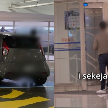 'I Sekejap Je Ok' – Netizen Kecam Pasangan Penting Diri Guna Parkir OKU