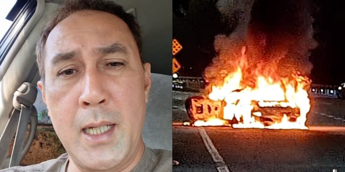 Roy Azman bersyukur dirinya dan keluarga terselamat dalam insiden kereta terbakar