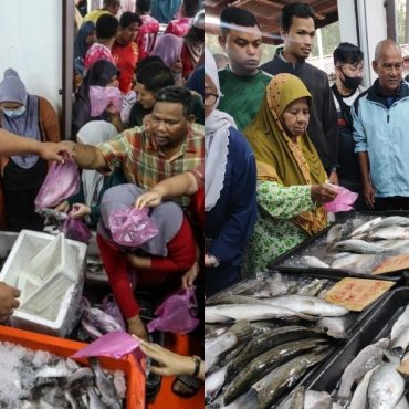 Mahu Bantu Masyarakat Setempat, 1,000 Ikan Siakap 90 Sen Habis Terjual Dalam Sejam
