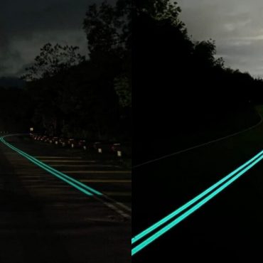 Kos Buat Garisan Jalan 'Glow In The Dark' Cecah RM749 Semeter Persegi