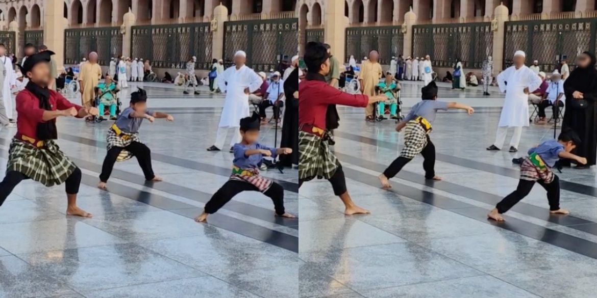 'Tolong Jaga Adab' – Tular Video Individu Buat Persembahan Silat Di Masjid Nabawi