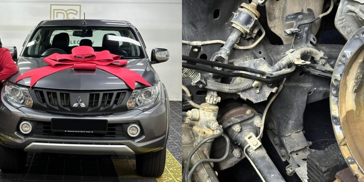 Rosak Selepas Guna 48 Jam, Pemilik Triton Terkejut Dalam Kereta Ada Lumpur