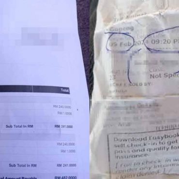 Suami Isteri Terkejut Tambang Dua Hala Gopeng-Johor Bahru Cecah RM862