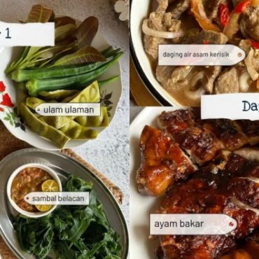 menu diet seminggu