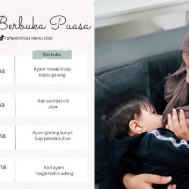 menu berbuka ibu menyusu