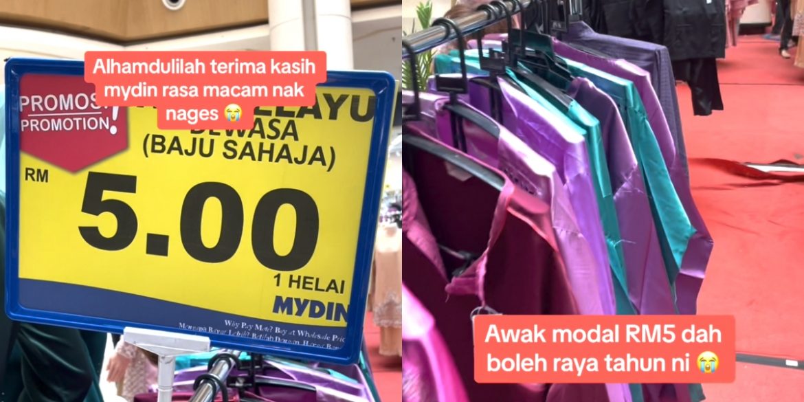 'Baju Raya Ini Lagi Murah Daripada Roti John' – Netizen