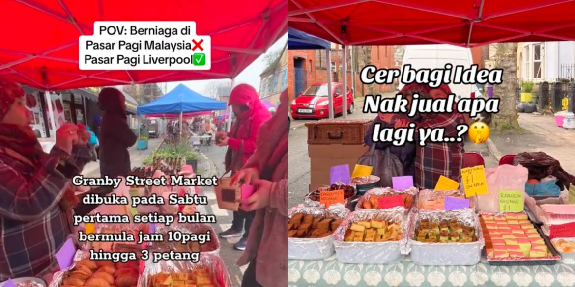Dr Syikin Curi Hati Penduduk Tempatan Liverpool Dengan Cekodok, Karipap